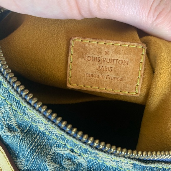 Authentic Louis Vuitton Denim Baggy PM shoulder bag - Picture 12 of 14